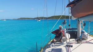 Bahamas, Exumas, île de Johnny Depp,-Little hall pond cay