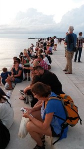  Zadar , l'orgue marin