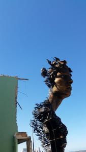 La Havane : sculpture du mexicain Rafael San Juan