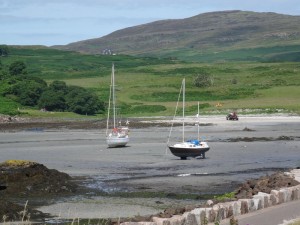 31 Eigg à l'échouage