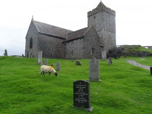 55 Loch Rodel l'église des Mac Leod