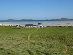 Barra le seul aéroport sur plage
