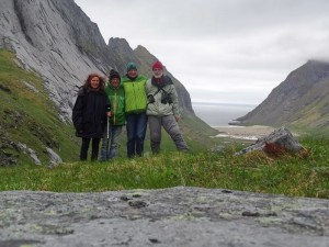 Lofoten-Kirkjordden avec Alain et Anne-Marie