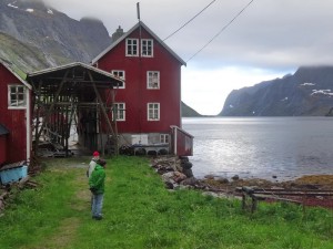 Lofoten-Kirkjordden avec Alain et Anne-Marie