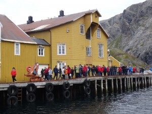 Lofoten - Nusfjord la foule !