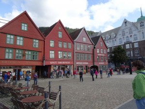 Bergen quartier de Bryggen