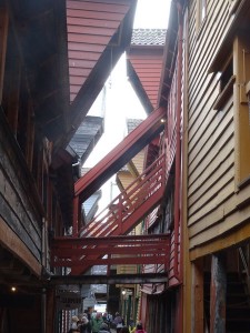 Bergen quartier de Bryggen