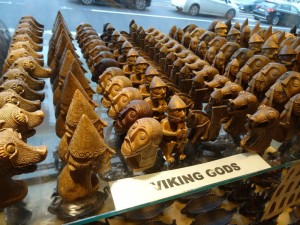 Bergen au magazinzin de souvenirs