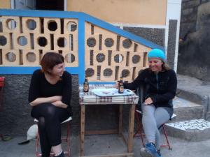 Fontainhas Nina et Agathe