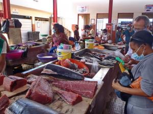 Mindelo, le marché aux poissons