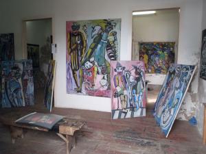 Mindelo :Atelier de Tchalé Figueira