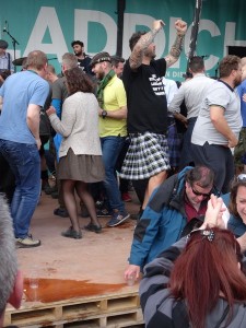 fete à la  distillerie de Bruchladdich 