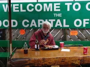 Oban  : seafood et vin blanc