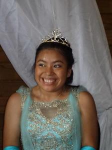 Maria à sa quinceanera
