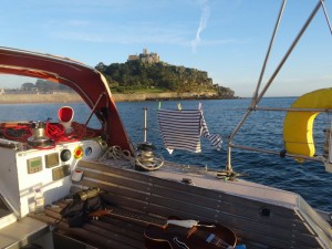 25 mouillage au St Michael's Mount !!!